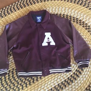 Reebok Varsity Letter Bomber Jacket Sz. XXL